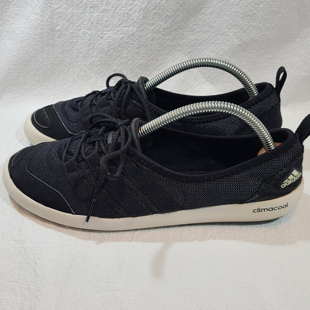 Womens adidas Outdoor Climacool Boat Water Shoes Sport Size: 9 Black White